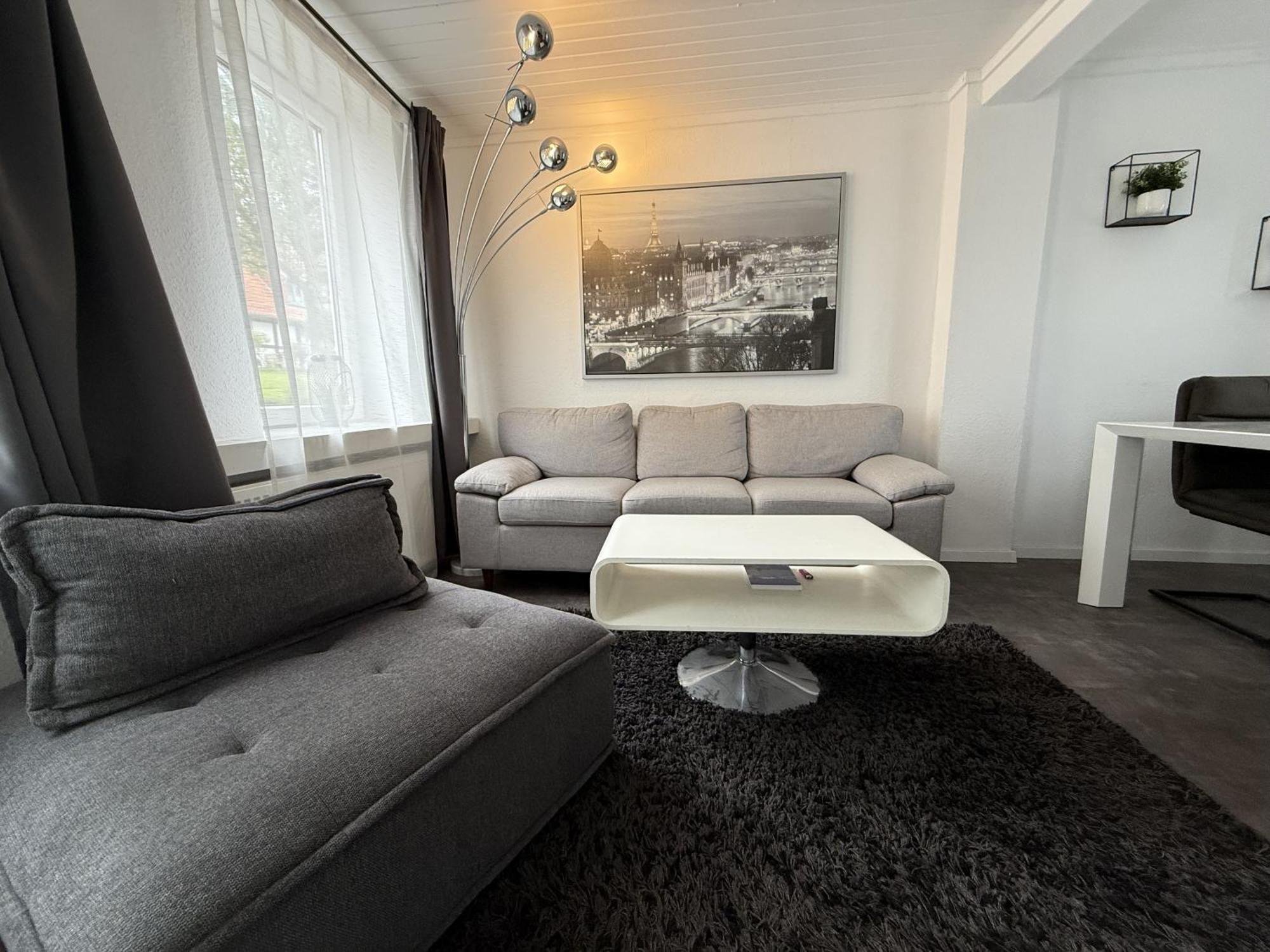 Fachwerkhaus Mit 2 Getrennten Schlafzimmern, Wohnzimmer Und Kueche บุคเคอบวร์ก ภายนอก รูปภาพ